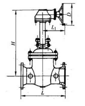 Z541HZ541YZ541WPN40PN63Ӹ׶ִШʽբνṹߴͼ