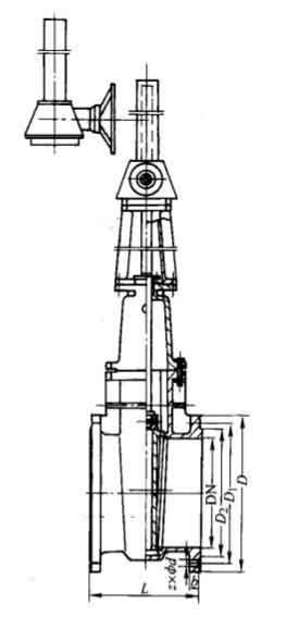 BSZ541T-16BSZ545T-16Q׶ִ/ШʽբҪμṹߴͼ